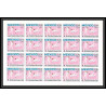 055c- Yemen royaume MNH ** Mi N°497 B (olympic games) Non dentelé imperf fencing escrime feuilles sheets