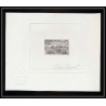 0977 Epreuve d'artiste artist proof niger y&t 145 equipe OMNES en convoi medical camion truck Signé signed bequet
