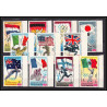 057 - Yemen royaume - MNH ** Mi N°517/527 A jeux olympiques (summer olympic games) escrime fencing velo cheval horse