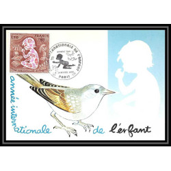 3540/ Carte maximum card France N°2028 Année internationale de l'Enfant edition cef 1979 fdc