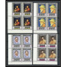 064b - Umm al Qiwain - MNH ** Mi N°198/209 A Tableau (Painting) self portraits van gogh rubens bloc 4