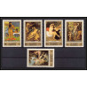 065 - Fujeira - MNH ** Mi N°1006 /1010 A Tableau tableaux gauguin french paintings nus nudes 