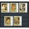 065b - Fujeira - MNH ** Mi N°1006 /1010 A Tableau tableaux gauguin french paintings nus nudes 