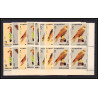 066b - Umm al Qiwain - MNH ** Mi N°225/232 A oiseaux (rapaces) Birds of prey BLOC 4