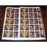 067c - Sharjah - MNH ** Mi N°748/757 A religion life of jesus christ Tableau (Painting) feuilles sheets