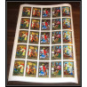 067c - Sharjah - MNH ** Mi N°748/757 A religion life of jesus christ Tableau (Painting) feuilles sheets