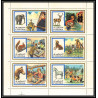 070a - Fujeira - MNH ** Mi N°896/901 A Scout scouting - jamboree scouts and animals aninaux squirrel éléphant horse 