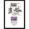 48291 N°1358 europa 1962 mulhouse 2ème concours de sapeurs pompiers pompier fireworks France Carte postale 