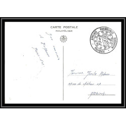 48291 N°1358 europa 1962 mulhouse 2ème concours de sapeurs pompiers pompier fireworks France Carte postale 
