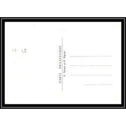 48321 N°1397 europa 1963 paris France Carte maximum card fdc édition parison 