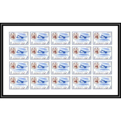 073c - Ajman - MNH ** N°130 + 139 Non dentelé imperf avions (Airplanes) feuilles sheets