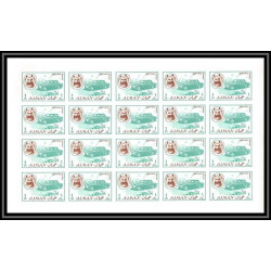 073f - Ajman - MNH ** N°127 + 136 B Non dentelé imperf Voiture ( Cars ) automobile feuilles sheets