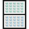 073g - Ajman - MNH ** N°131 + 140 B Non dentelé imperf bateau (boat passenger ship ) feuilles sheets