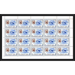 075c - Ajman - MNH ** N°130 A avion (plane) feuilles sheets