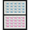 075e - Ajman - MNH ** N°128 + 137 A bus coach feuilles sheets