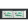 084 - Ajman - MNH ** N°131 A/B Non dentelé imperf + dentelés bateau (boat - SHIP) 
