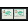 085 - Ajman - MNH ** N°136 A/B Non dentelé imperf + dentelés Voiture ( Cars ) 