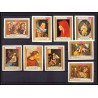 088 - yemen kingdom - MNH ** Mi N°717/725 B Tableau (Painting)s) Non dentelé imperf rubens murillo