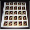 088c - yemen - MNH ** MNH ** Mi N°717/725 B Tableaux - peinture (painting Non dentelé imperf feuilles sheets