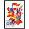 48882 N°2374 Organisation des Nations Unies ONU UNO united nations 1985 France Carte maximum fdc édition CEF