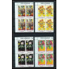 090b - Umm al Qiwain MNH ** Mi N°275/284 A peinture (painting) still lifes nature morte van gogh renoir manet bloc 4