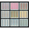 091b - Umm al Qiwain - MNH ** N°296/304 A the history of aviation avion (plane) feuilles sheets blériot dc4 boeing