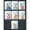 093 - Ajman - MNH ** Mi N°354/360 B Cyclisme - velo ( Cycling ) Non dentelé imperf