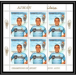 094A - Ajman - MNH ** Mi 354/360 A Cyclisme - velo (Cycling) feuilles sheets