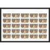 095d - Ajman - MNH ** N°341/344 B jeux olympiques olympic games Mexico 68 Non dentelé imperf feuilles sheets