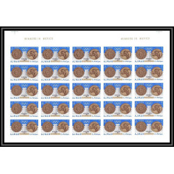 095d - Ajman - MNH ** N°341/344 B jeux olympiques olympic games Mexico 68 Non dentelé imperf feuilles sheets