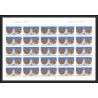 095d - Ajman - MNH ** N°341/344 B jeux olympiques olympic games Mexico 68 Non dentelé imperf feuilles sheets