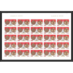 097 Manama MNH ** N°121/124 B jeux olympiques olympic games gold medalists Mexico 68 Non dentelé imperf feuille sheet
