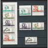 098c - Sharjah - MNH ** Mi N°193/197 A pan arab games cairo 1965 boxe boxiing jump pole vaulting