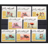 099a - Ajman MNH ** N°189/196 A jeux olympiques (summer olympic games) Mexico 68 show jumping canoe Football soccer
