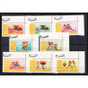 099b - Ajman MNH ** N°189/196 A jeux olympiques (summer olympic games) Mexico 68 show jumping canoe Football soccer