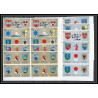 100b Sharjah MNH ** N°825/834 B Non dentelé imperf jeux olympiques (winter olympic games) Sapporo 72 bloc 4