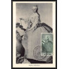 56709a N°818/822 king portrais sénat philippe le bon quint 20/12/1949 belgique Carte maximum card fdc édition inimax