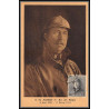 56732 N°169 albert 1er roi casqué 1934 belgique Carte maximum card 