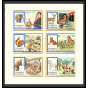 104 - Fujeira MNH ** Mi N°896/901 B Non dentelé imperf Scout (scouts and animals jamboree) éléphant horse 