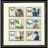 105 Fujeira MNH ** Mi N°999/104 B Scout (scouting jamboree) papillon (scouts and butterflies) Non dentelé imperf