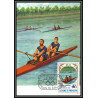 5850 Carte maximum card s tome e principe mi N°869/876 jeux olympiques olympic games los angeles sarajevo 1984 1983 fdc