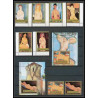 106h - Fujeira - MNH ** Mi N°1222/1227 A + bloc 117/118 A Tableau (tableaux nudes paintings) modigliani
