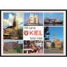 Allemagne (germany) - Carte commemorative (card) 2140 750 jahre stadt kiel 1992 bateau bateaux ship lot 2 cartes 
