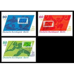 Allemagne (germany) - Carte maximum card 2113 fur den SPORTS berlin halterophilie javelot javelin 1980 weightlifting