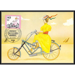 Allemagne (germany) - Carte maximum card 2115 - fur die jugend berlin SPORT velo (Cycling) 1985 lot de 5 cartes