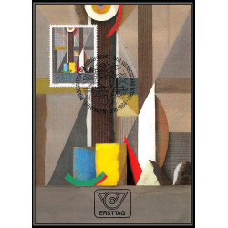 Allemagne (germany) - Carte maximum card 2157 Tableau (Painting) Karl korab 1994