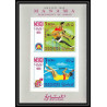 109 - Manama - MNH ** Mi Bloc N°5 A jeux olympiques (summer olympics games) Mexico 68 pole vaulting