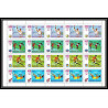 110 - Manama - MNH ** Mi N°77/84 A jeux olympiques olympic games mexico 68 feuilles sheets cycling Football Soccer