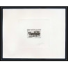 2143 Epreuve d'artiste artist proof Madagascar malagasy N°414 Voiture hippomobile Cars carSigné signed autograph gandon