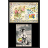 Liechtenstein - Carte maximum card 2066 - N° 1198/1199 2001 enfant child fleur flowers flower fleurs